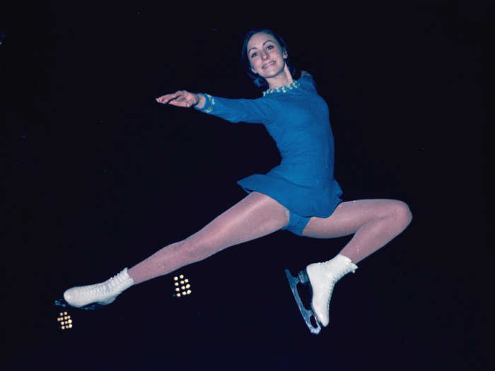 THEN: Peggy Fleming won the only gold medal for the U.S. in 1968.