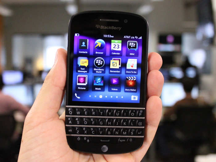 #16 BlackBerry Q10