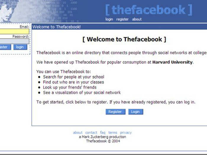 Remember when Facebook was called Thefacebook? It started at Harvard and slowly opened up to other colleges.