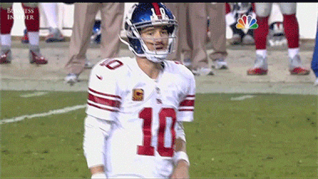 Eli Manning was frustrated. | Business Insider India