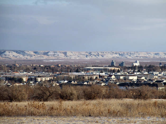 Williston, North Dakota is in the Northwestern portion of the state, not far from Montana and Canada.
