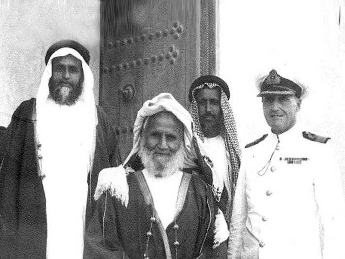 Qatar has been ruled by the Al-Thani family since the early 1900s when it became a British protectorate. On July 17th, 1913, Shaikh Abdullah Bin Qassim Al-Thani (center-left) became the ruler of Qatar.