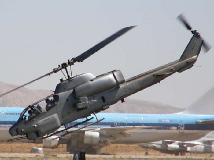 The AH-1J SeaCobra