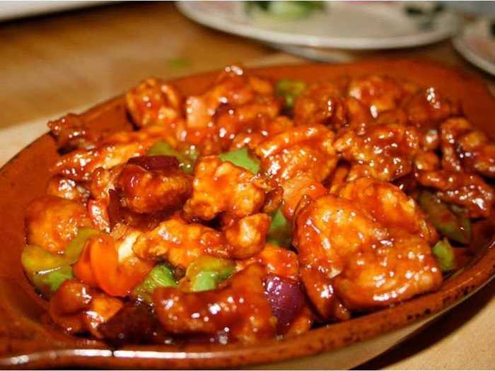 29. America's version of "Chinese" food looks nothing like what you'd find in China.