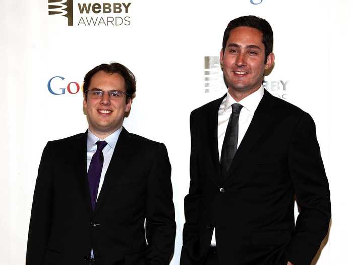Instagram cofounders Kevin Systrom and Mike Krieger met through the Stanford alumni network.
