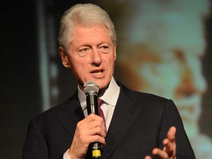 Former President Bill Clinton graduated from Yale Law in 1973 with his then-girlfriend Hillary Rodham Clinton. He's returned to his alma mater many times to address current students.