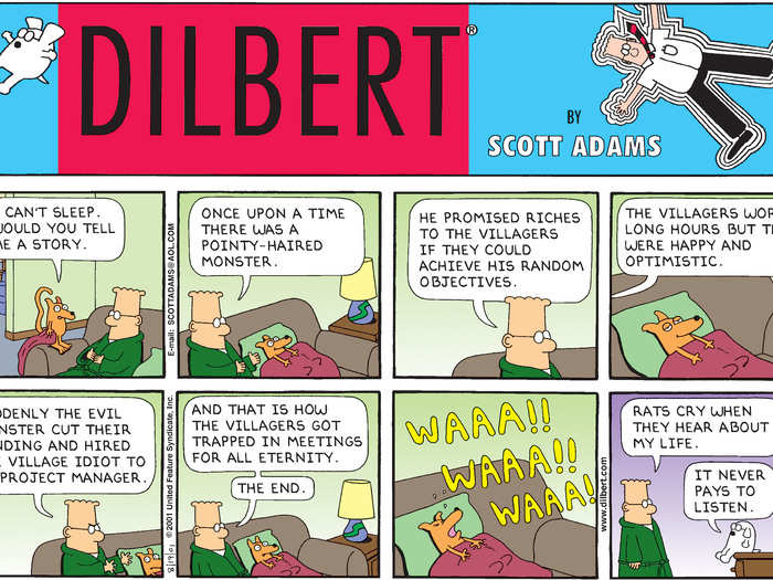 The 10 Funniest Dilbert Comic Strips About Idiot Bosses | BusinessInsider  India