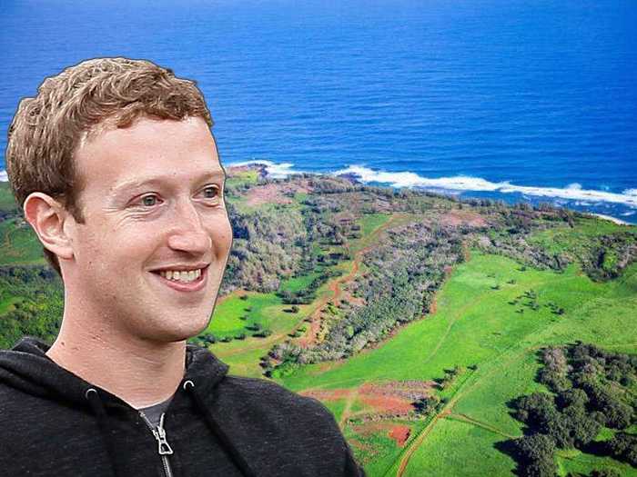 Facebook billionaire Mark Zuckerberg recently bought a 750-acre property on the North Shore of Kauai. He paid a reported $100 million for the property, which includes a white-sand beach and former sugarcane plantation.