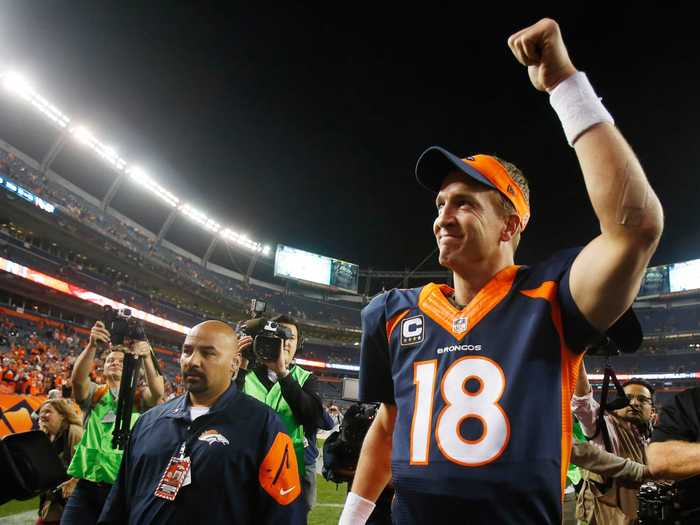 #1 Peyton Manning, QB — $229.7 million