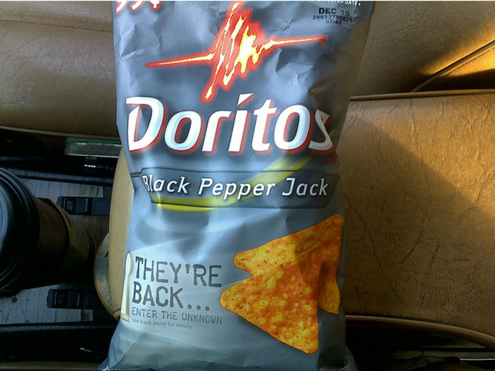 Black Pepper Jack Doritos were released about a decade ago. They were discontinued in 2008.