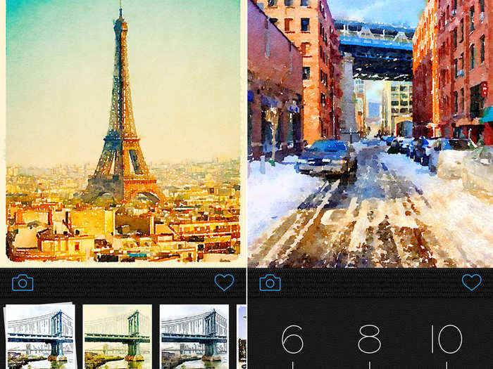 Waterlogue turns your photos into artistic watercolors.
