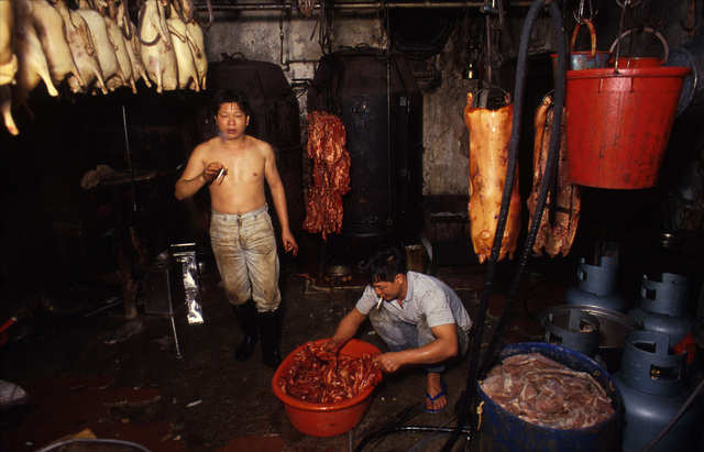 The lack of regulations was even more important for the many meat processors in Kowloon.