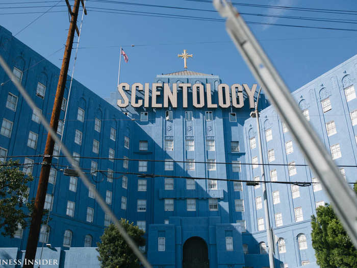 The hub of Scientology's presence in Los Angeles is the former Cedars of Lebanon hospital complex. This building, the Pacific Area Command Base (PAC Base) is topped by a massive sign with sixteen-foot-tall letters. It was purchased by the church in 1977. At the time, Scientology leaders said it would be their "central facility for the United States." Today, Scientology has its spiritual headquarters in Clearwater, Florida, but PAC base still houses dormitories and offices for the church.