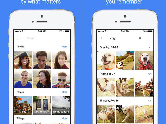 Google's new Photos app offers free unlimited storage.