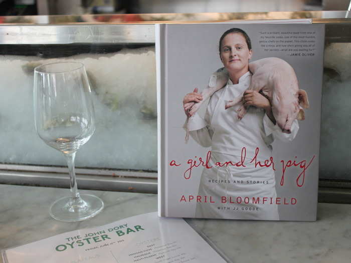 Meet April Bloomfield, executive chef and co-owner of The John Dory Oyster Bar and the irrefutable high priestess of nose-to-tail cooking.