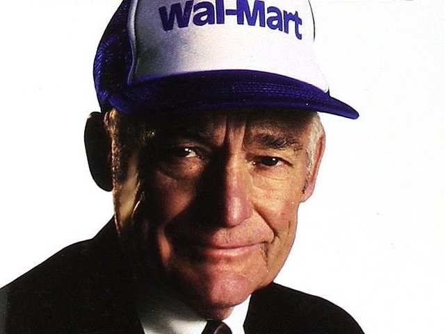Sam Walton had a fairly successful retail management career in his 20s and 30s, but his path to astronomical success began at age 44, when he founded the first Walmart in Rogers, Arkansas, in 1962.