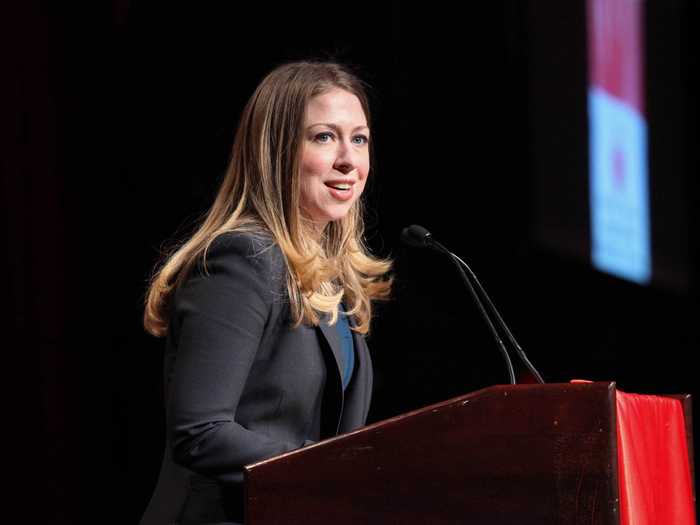 Chelsea Clinton serves as vice chair of the Clinton Foundation.