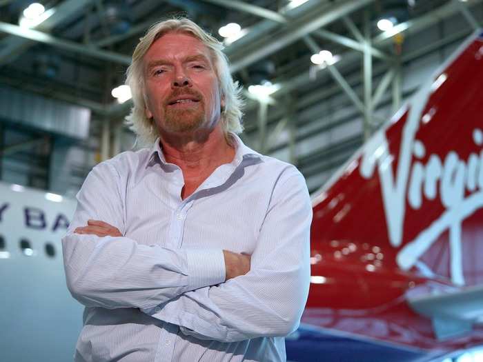 Richard Branson dropped out at 15.
