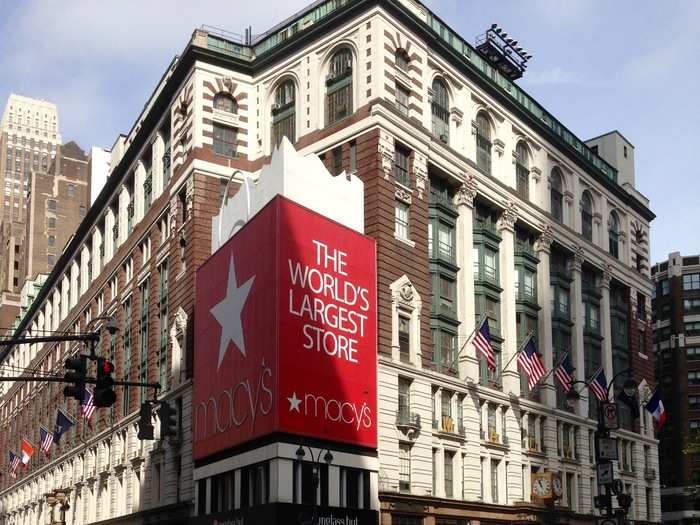 Macy's flagship store at Herald Square features One Below — part of a $400 million project to renovate the store.