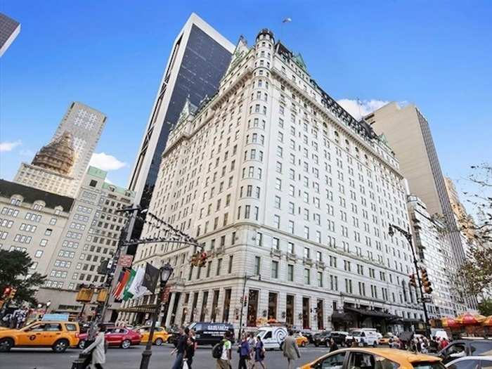 Orman's apartment is on the 12th floor of New York City's storied Plaza Hotel.