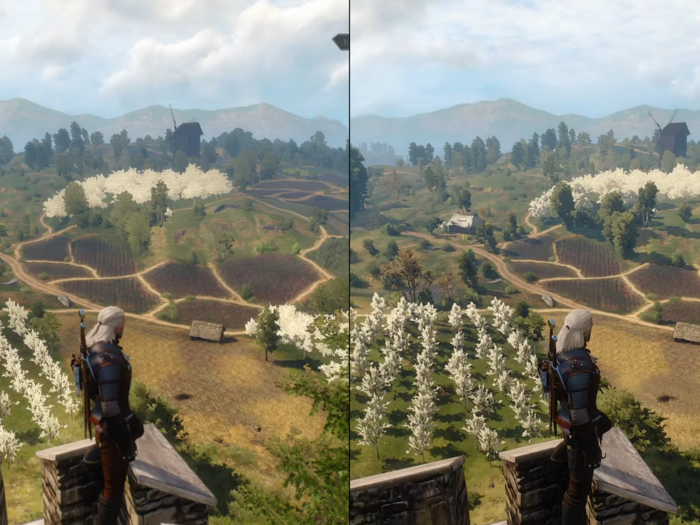 Just about every single detail in this screenshot of "The Witcher 3: Wild Hunt" is sharper and more detailed on PC than on the PlayStation 4. It's a much better looking game on PC.