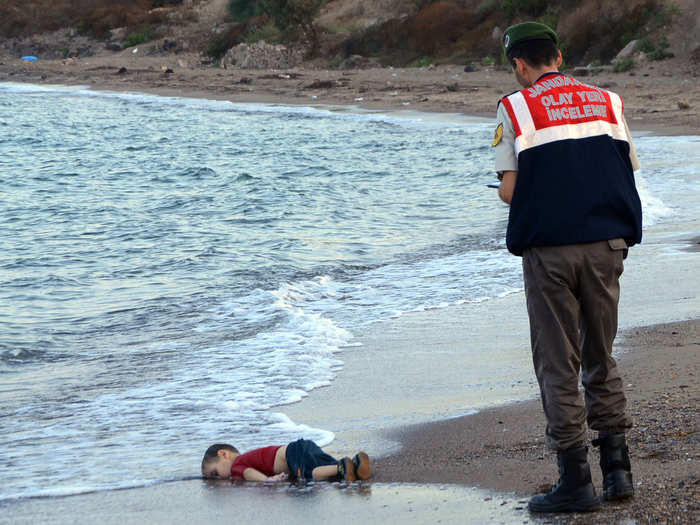 This photo of a 5-year-old refugee's body sparked an international outpouring of sympathy.