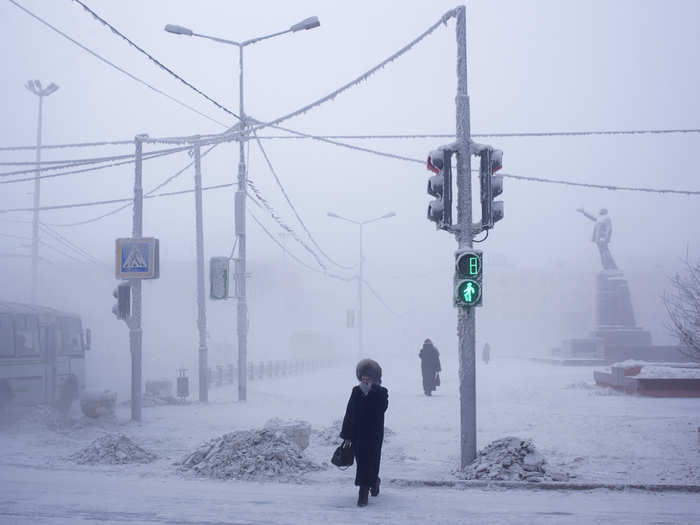 Amos Chapple started his journey in Yakutsk, the capital of the Sakha region of northeastern Russia. It is generally regarded as the coldest capital city in the world.