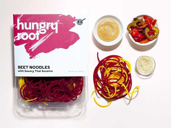 Hungryroot turns vegetables into bright and delicious pasta dishes.