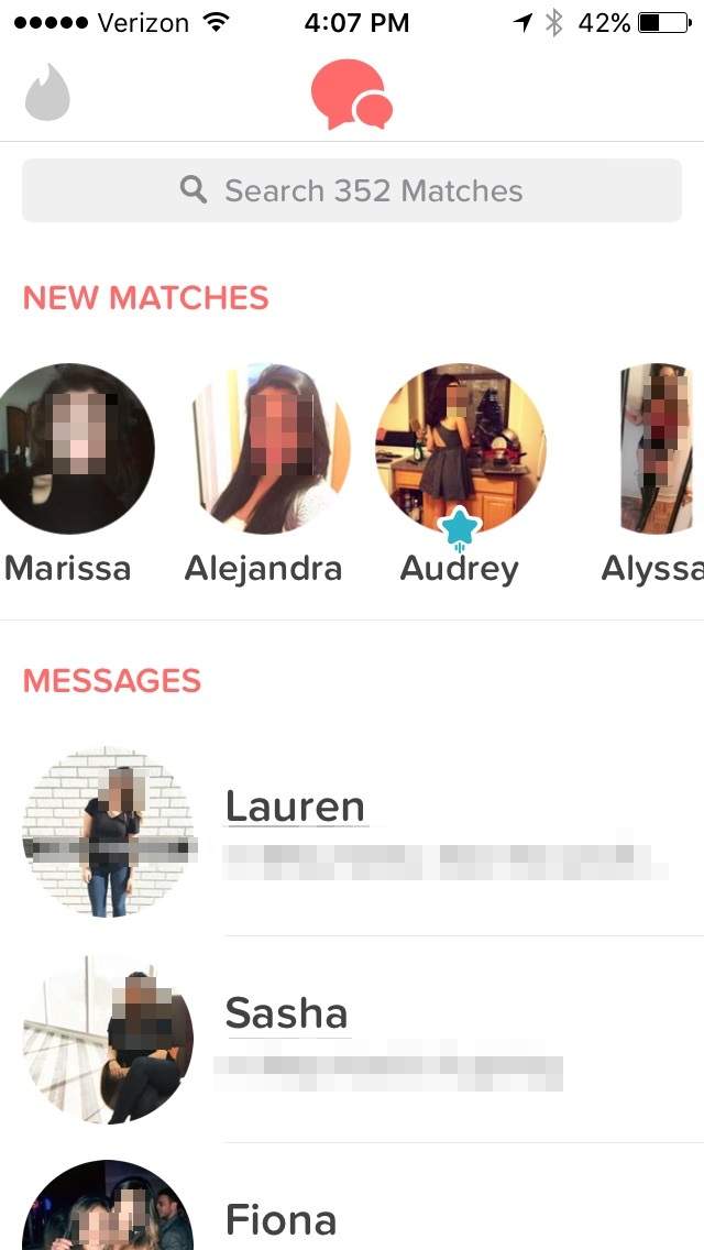 What does failed to match mean on tinder