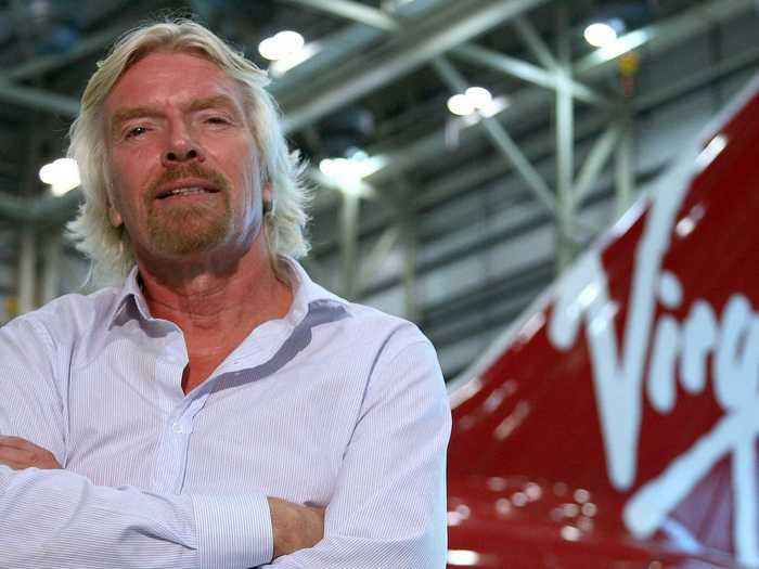 Richard Branson: Never look back in regret — move on to the next thing.