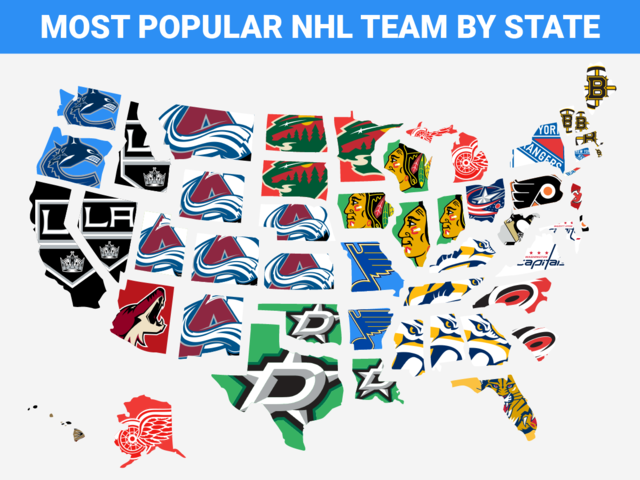 Now Check Out The Most Popular Hockey Teams In Each State