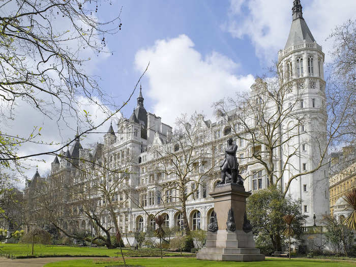 The hotel is housed in a French chateau-style, Grade I-listed building that was erected in 1844. The hotel, located near Westminster, is operated by Guoman Hotels.