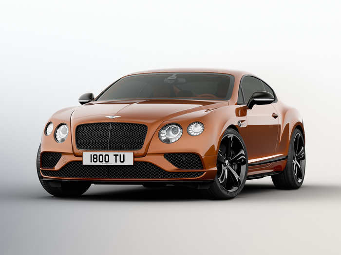 The new Continental GT Speed Black.