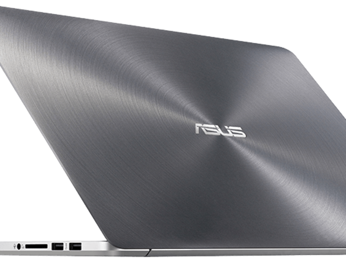 The Asus ZenBook's brushed metal exterior is pretty darn nice.