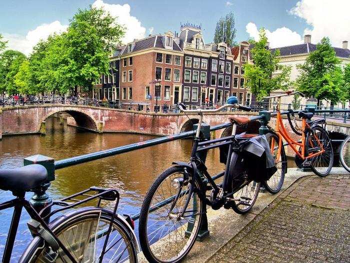 11. Amsterdam — The capital of the Netherlands is one of the most sought after places in Holland to live, thanks to being a cultural, financial and educational hub for the country. However, popularity is pushing local costs higher and therefore making it more expensive to live in.