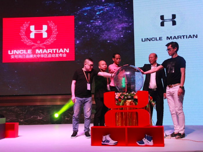 Under Armour is considering taking legal action against copycat Chinese sportswear brand Uncle Martian, the company told Business Insider.