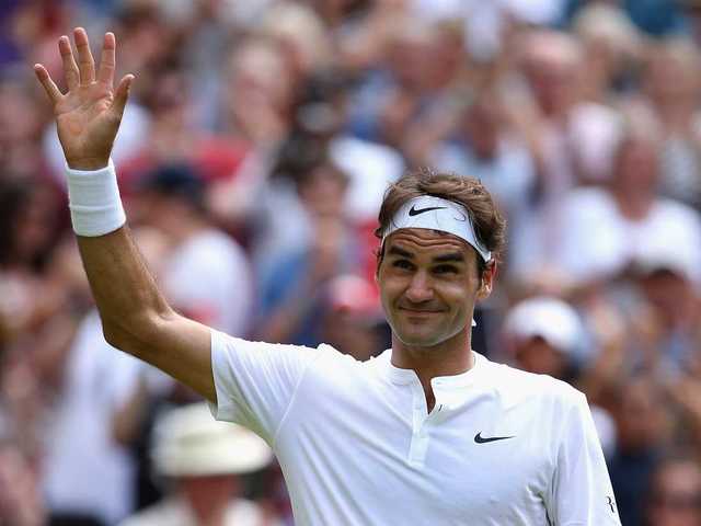 No. 5 Roger Federer