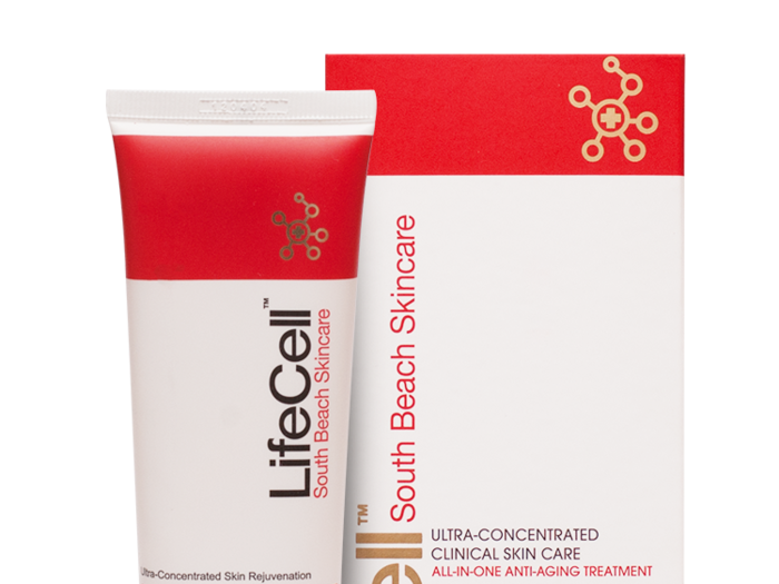 Anti-aging products from LifeCell Skin Care, $100
