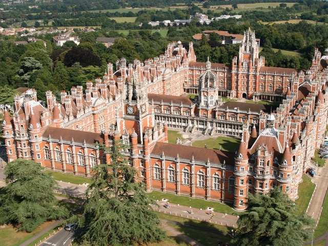 7: Royal Holloway - 7 Royal Holloway 2 6 Royal Holloways Egham Campus Was FounDeD In 1879 By Victorian Entrepreneur Thomas Holloway As An All Women College It StarteD To Accept Male StuDents In 1945 