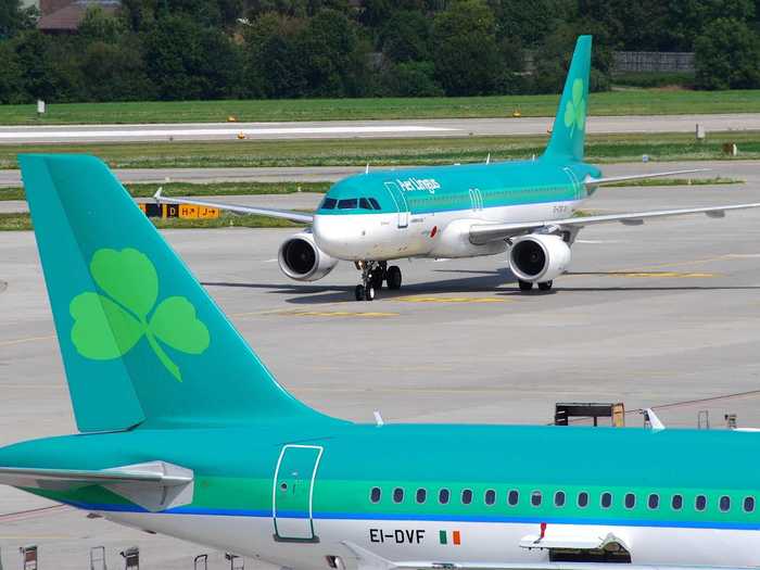 Aer Lingus — Ireland's national carrier — operates a hybrid low-cost model that offers some of full service luxuries on its long-haul routes. The airline has not suffered a fatal accident since the 1960s.