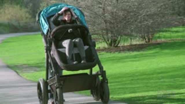 giant baby stroller
