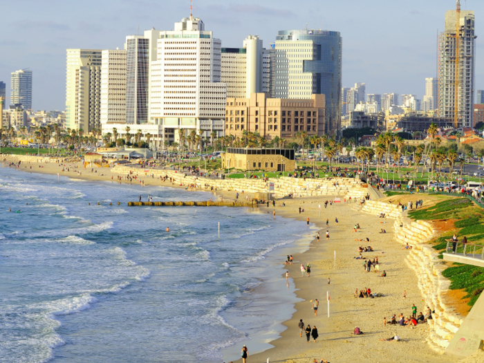 19. Tel Aviv, Israel — We kick off with Israel's second most populous city after Jerusalem. It's also the most expensive city to live in in the whole of the Middle East, probably thanks to its fantastic beach and relative tranquility? from the surrounding region.