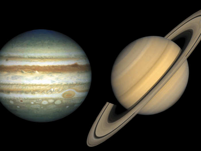 Jupiter is twice as massive as all the other planets combined.