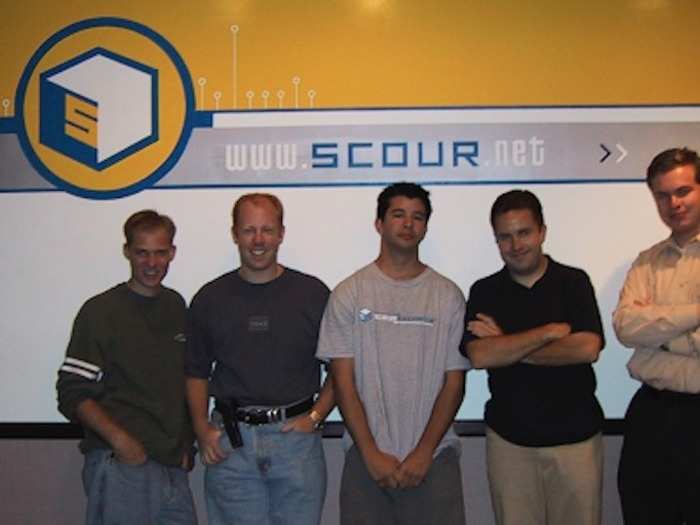 June 1998: Scour, a peer-to-peer search-engine startup that Kalanick had dropped out of UCLA to join, snags its first investment from former Disney president Michael Ovitz and Ron Burkle of Yucaipa companies.