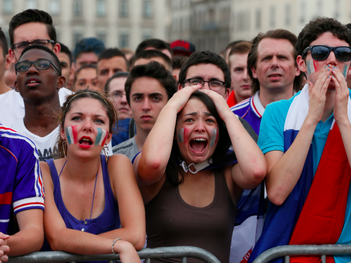 16. France — 3.16: French workers are notorious for going on strike more often than workers in pretty much any other nation in the West. That helps make France the developed nation at the highest risk of major civil unrest, according to Verisk Maplecroft.