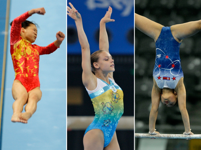 How women's Olympic leotards have evolved over the last 80 years