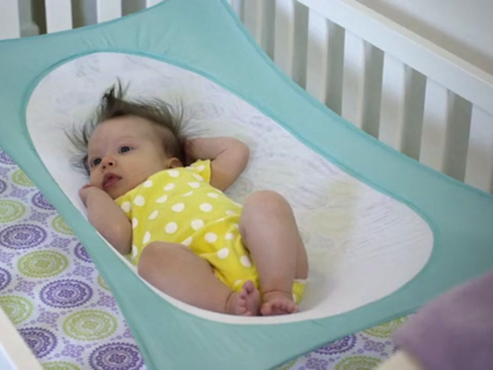 The Crescent Womb hammock is meant to prevent SIDS