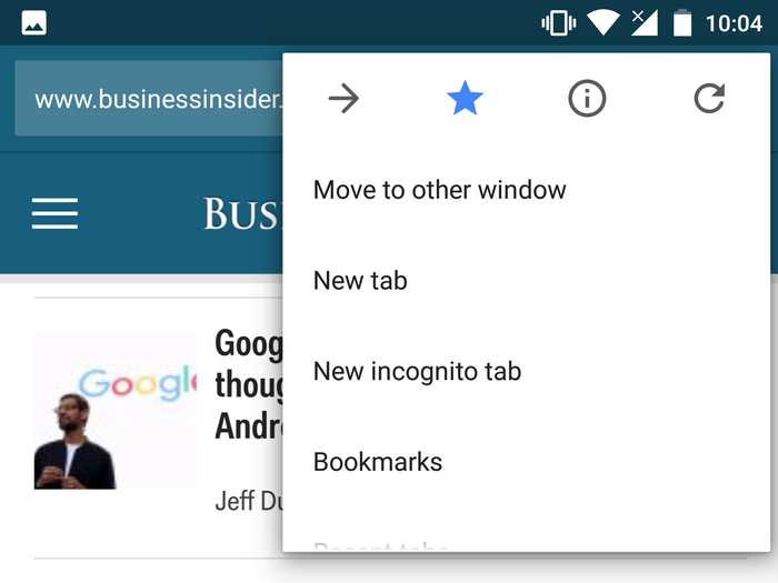 A new “multi-window” feature lets you use two apps simultaneously, regardless of whether you’re on a phone or a tablet. Just long press the Recent Apps button once you’re inside an app, and pick another app to scroll alongside it. Apple introduced a similar multitasking view with last year’s iOS 9 update, but that only works with iPads, not iPhones.