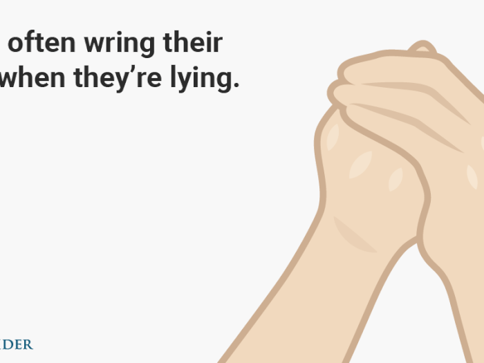 How to tell someone's lying to you just by watching their body language