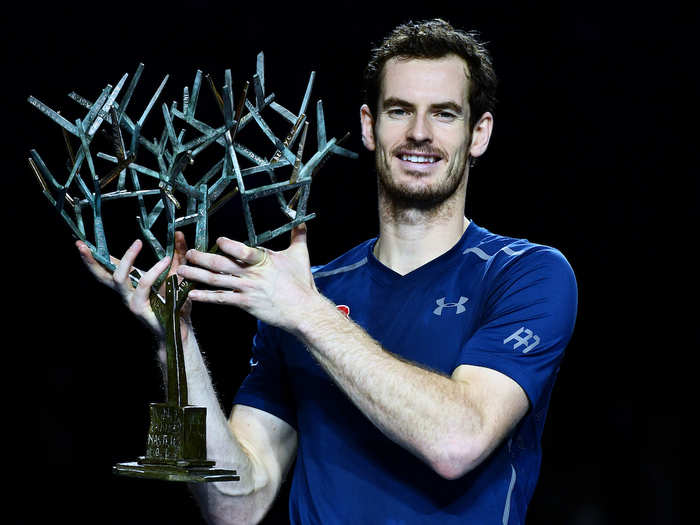 Andy Murray has officially been confirmed as the tennis world number one after beating John Isner at the Paris Masters on Sunday.
